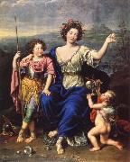 Pierre Mignard, THe Marquise de Seignelay and Two of her Children